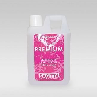 Жидкость для снятия гель-лака Sagitta Premium, 300 мл