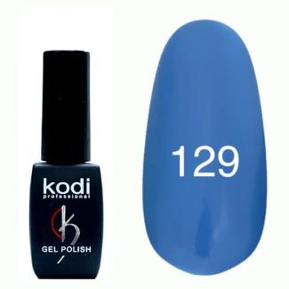 Kodi гель-лак 129, синий, 8 мл