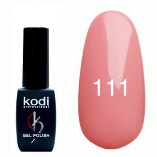 Kodi гель-лак 111, розово-персиковый, 8 мл