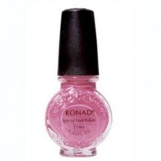 Лак для стемпинга Konad S13 Pastel Pink, пастельно-розовый, 11 мл