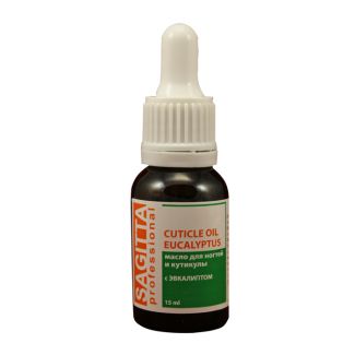 Sagitta Cuticle Oil Eucalyptus масло для ногтей и кутикулы с эвкалиптом, 15 мл