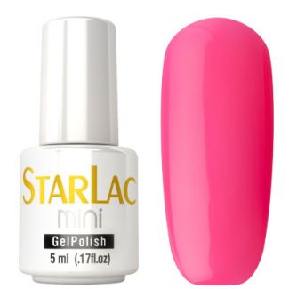 Starlac гель лак Starlac mini №62, ярко-розовый, 5 мл
