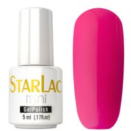 Starlac гель лак Starlac mini №76, ярко-розовый неон, 5 мл