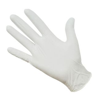 Перчатки нитриловые, одноразовые, 100 шт, размер L, цвет белый