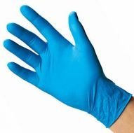Перчатки одноразовые, нитриловые, 100 шт, размер XL, цвет голубой, mediOk