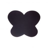 Силиконовый коврик для дизайна ногтей Бабочка - черный