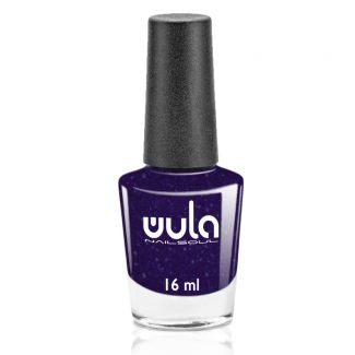 Wula nailsoul лак для ногтей гель-эффект тон 51, фиолетовый искрящийся, 16 мл