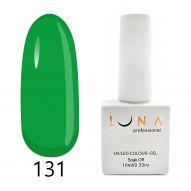 Luna 131 гель лак, зеленый, 10 мл
