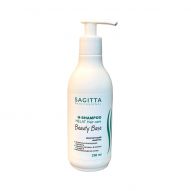 Sagitta хелатирующий шампунь Beauty Base H-Shampoo Helat Hair care, 250 мл