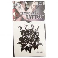 Переводилка - временная тату, Temporary Tattoo YM-Q021
