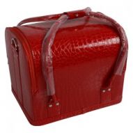 Сумка-чемодан для маникюра (красная)