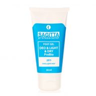 Sagitta Foot gel Deo & Light & Dry, ДЕО гель для ног с подсушивающим эффектом, 50 мл