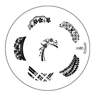 Печатная форма (диск) Konad Image Plate M80 для стемпинга
