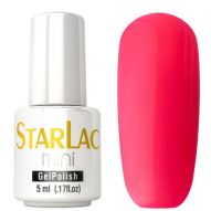 Starlac гель лак Starlac mini №73, ярко-розовый неон, 5 мл