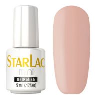 Starlac гель лак Starlac mini №24 ,светлый розовый, 5 мл