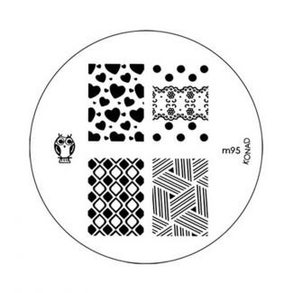 Печатная форма (диск) Konad Image Plate M95 для стемпинга