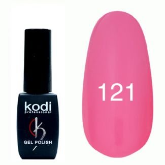 Kodi гель-лак 121, насыщенно-розовый, 8 мл