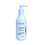 Sagitta Beauty Base V-Shampoo VIOLET, шампунь для ухода за осветленными волосами, 250 мл
