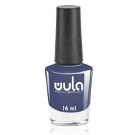 Wula nailsoul лак для ногтей гель-эффект тон 78, серый синий с шиммером, 16 мл