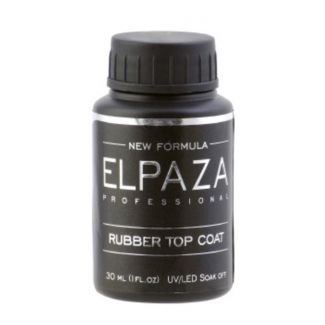 Elpaza Rubber Top, каучуковое верхнее покрытие самовыравнивающее с липким слоем, 30 мл