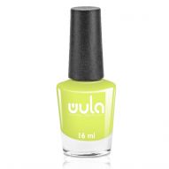 Wula nailsoul лак для ногтей гель-эффект тон 44, яркий желто-зелёный, 16 мл