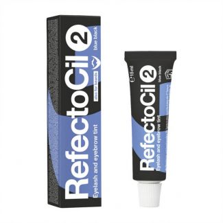 RefectoCil (рефектоцил) №2 - краска для ресниц и бровей, иссиня-черная, 15 мл