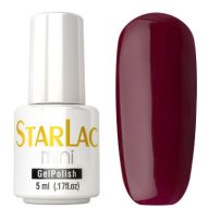 Starlac гель лак Starlac mini № 118, темно-бордовый, 5 мл
