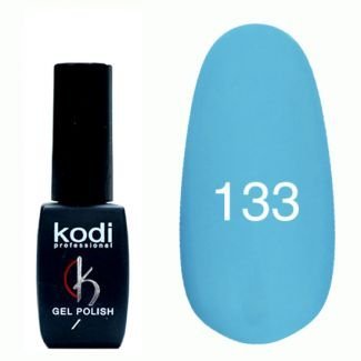 Kodi гель-лак 133, небесно голубой, 8 мл