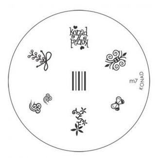 Печатная форма (диск) Konad Image Plate M7 для стемпинга