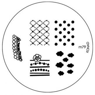 Печатная форма (диск) Konad Image Plate M79 для стемпинга