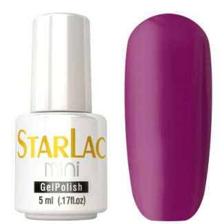 Starlac гель лак Starlac mini № 109, сиренево-фиолетовый, 5 мл