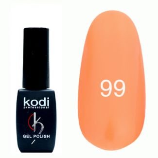 Kodi гель-лак 99, оранжевый, 8 мл