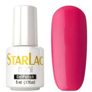 Starlac гель лак Starlac mini №66, малиново-розовый, 5 мл